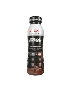 Musashi Recovery Protein Shake Chocolate Milkshake 375ml x 6